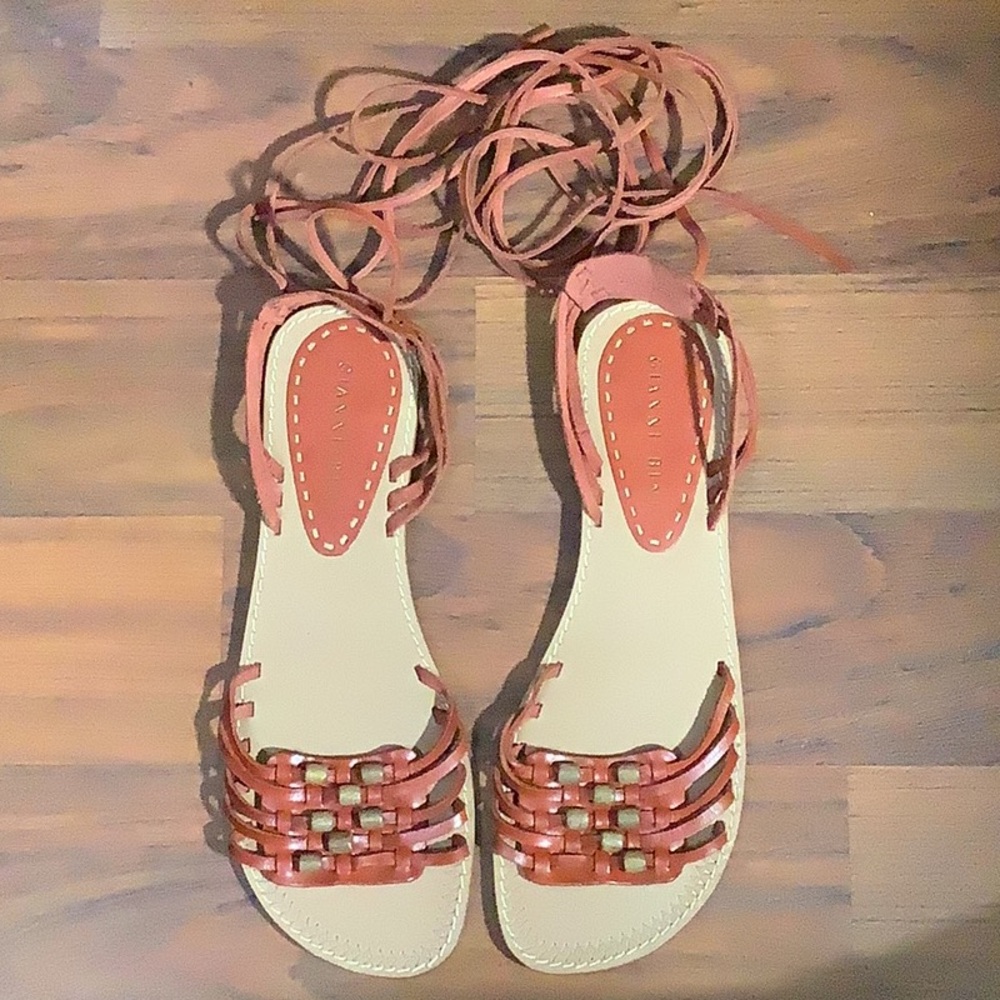Gianni Bing Ankle Strap Sandals
